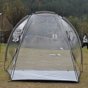 Tenda <span class=keywords><strong>Invernale</strong></span> Resistente al Vento e alla Neve, Antifreddo, con Design Trasparente a Diagonale, per Ibernazione e Prendisole ZP176 - Product Image 5