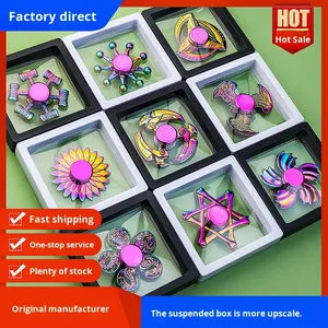 Trendy Metal <strong>Fidget</strong> <strong>Spinner</strong> Alloy Finger <strong>Spinner</strong> Boxed Tourist Attraction Street Market Night Market Stress Relief Toy Unisex 14 - Product Image 3