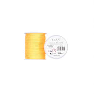 Filo per macramè Ilan 1,5 mm 60 m colore arancione per lavori artigianali - Product Image 1