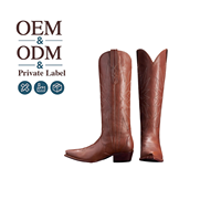 Bottes de cowboy métalliques tendance personnalisées CHENO pour femme, chaussures brillantes à la mode, style unique pour concert pop