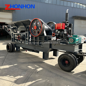 Linea di Produzione Frantumatore a Mascelle Zhonhon, Capacità 5-160 <span class=keywords><strong>T</strong></span>/h, <span class=keywords><strong>Dimensioni</strong></span> e Colore Personalizzabili, Motore AC per Settore Minerario e Edilizio - Product Image 1