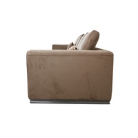Ensemble de canapés Chesterfield en tissu au design moderne et élégant, 4 places, rembourré carré, pour appartement, hôtel, maison, salon