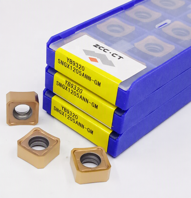 ZCC SNGX1205ANN-GM Square Carbide Milling Inserts OEM CNC Turning Tool for Metal