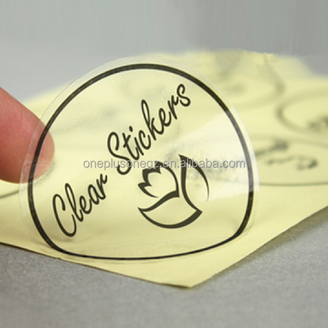 Custom Logo Self Adhesive Waterproof Vinyl