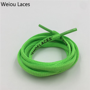 Weiou Màu Cam Trắng Đen Màu Xanh Lá Cây Hình Bầu Dục Eo Hẹp Cho Trắng Dây Giày Với In Ấn "Dây Giày" - Product Image 1