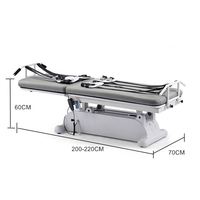 Table de chiropratique électrique à 3 moteurs, table de décompression vertébrale, réglable en hauteur, pour clinique de physiothérapie, spa