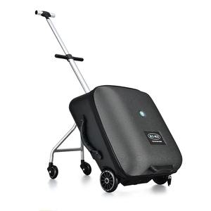 Bagages de voyage pour enfants Custom Kid Spinner Carry on Ride on Children Kids Rideable Scooter Travel Trolley <span class=keywords><strong>Cart</strong></span> valises Bagages - Product Image 1