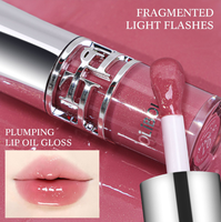 Harga Grosir OEM Lip Gloss Chrome Label Pribadi Lipgloss Glitter