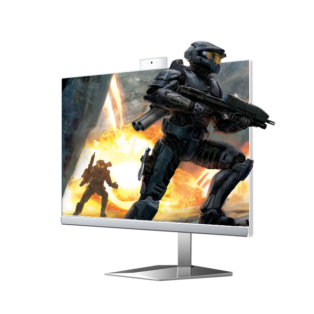 24" Full Screen All-in-One Desktop Computer Intel Core I5 School Gaming Business 8GB DDR3 RAM 256GB SSD Win11 IPS Display