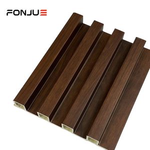 لوح جداري شبكي من مادة WPC بتصميم جديد لعام 2026 من FONJUE، مصنوع من مادة PVC مقاومة للحريق - Product Image 2