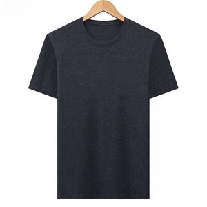 Camiseta de Hombre 2026, Nueva, Casual, para Negocios, Estampada, Transpirable, de Algodón Puro, Suave al Tacto, de Manga Corta y Gruesa - Product Image 2