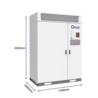 Système de stockage d'énergie commercial et industriel extérieur Deye C&I ESS Solution 215 kW MS-G215-2H3 raccordé au réseau Stock UE