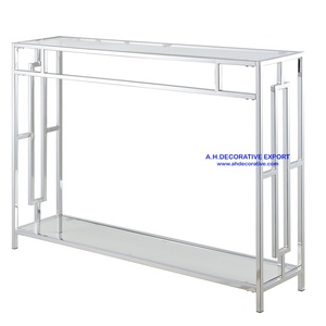 Tre Bảng Điều Khiển Bảng Với Gương Top Chất Lượng Cao Vàng Cổ Bảng Điều Khiển Cho Phòng Khách Thiết Kế Mới <span class=keywords><strong>End</strong></span> Bảng - Product Image 6