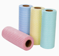 Serviettes en papier réutilisables, lavables, en bambou, respectueuses de l'environnement, en coton biologique, épaisses, résistantes, sans papier, en rouleau