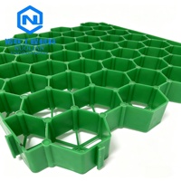 Grille de stabilisation en plastique HDPE pour gazon, allées, parkings, sorties incendie, aménagement paysager, allées de gravier, pâturages et stabilisation du sol, usage intensif