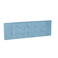 Tête de lit en velours doux, style 2021, très populaire, pour mobilier de chambre à coucher, taille Queen, moins chère
