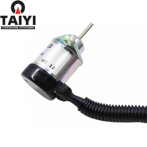 Untuk mesin Kubota V2607 untuk pemuat <span class=keywords><strong>Bobcat</strong></span> 12V 7000769 Machinery mesin konstruksi Solenoid pemutus bahan bakar untuk S160 S185 S205 - Product Image 5