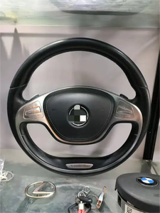 Volant de voiture personnalisé en bois de pêche <span class=keywords><strong>à</strong></span> <span class=keywords><strong>prix</strong></span> réduit nouvel état adapté pour 809 S Class W221 2008 2009 2010 2011 2012 2013 2014 - Product Image 6