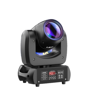 2025 mới hengyu 100W <span class=keywords><strong>LED</strong></span> 18 lăng kính chùm di chuyển đầu đèn cho Disco DJ Đảng <span class=keywords><strong>DMX</strong></span> điều khiển sân khấu RGB chiếu sáng - Product Image 1