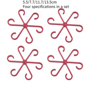 4PCS Reusable <b>Plant</b> Stem Folding <b>Frame</b> Garden Tools No Stake Trellis <b>Plant</b> Stem <b>Support</b> <b>Support</b> Branches Stem Organizer - Product Image 5