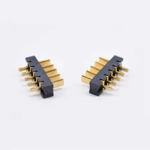 New product 5Pin notebook battery connector 2.5PH Gold plated blade battery connector Male Laptop smart door lock