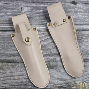 In stock PU <b>leather</b> waist-mounted garden scissors sheath, pliers sheath, scissors storage bag, <b>tool</b> bag, trimming pliers bag - Product Image 4