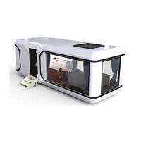 Capsule spatiale à commande intelligente, maison préfabriquée moderne et intelligente, mini-maison