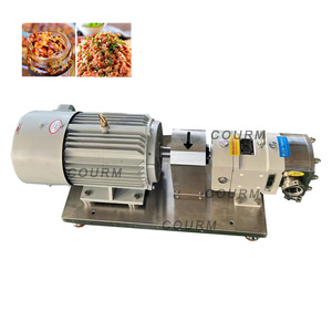 Máquina de llenado de mantequilla de maní de chocolate y queso de viscosidad de alta velocidad Bomba de transferencia de caja eléctrica independiente externa vertical - Product Image 4