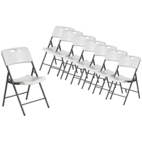Table pliante ronde en plastique moderne de 32 pouces Mobilier d'extérieur léger pour salle à manger, hôtel et salon Design pliable