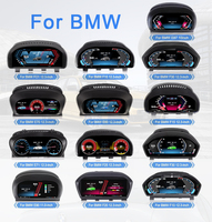 Panel Instrumen Digital LCD Senyet untuk BMW Seri 3 4 F30 F31 2013-2017 Dengan Carplay Mirror Link Auto Meter Gauge