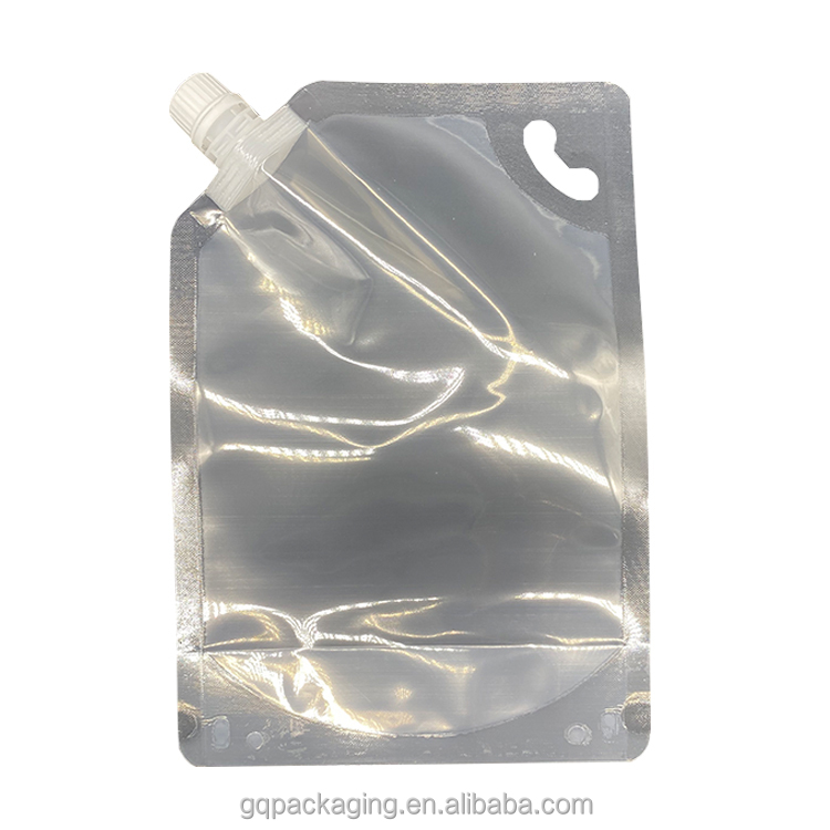 transparent spout bag