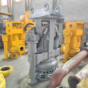 Bomba de lodo sumergible hidráulica MS YSQ para excavadora, con revestimiento y junta, para lodo de desagüe - Product Image 4