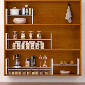 PRIME support extensible pour micro-ondes comptoir ustensiles de <span class=keywords><strong>cuisine</strong></span> vaisselle stockage acier au carbone sur micro-ondes étagère comptoir - Product Image 2