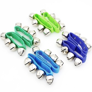 Campanas de muñeca de siete colores, sonido claro, campanas de mano con velcro, campanas de sonido, juguete para educación temprana - Product Image 2