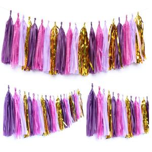 20 pz/set di Nozze Carta Velina Nappa Ghirlande Festa di Compleanno Decorazioni Hanging - Product Image 3