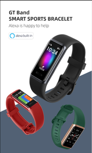 Alexa GT ban nhạc Smartwatch trợ lý bằng giọng nói thể thao chế độ Nhịp Tim Huyết áp Oxy giám sát người đàn ông Phụ Nữ Thông Minh đồng hồ - Product Image 2