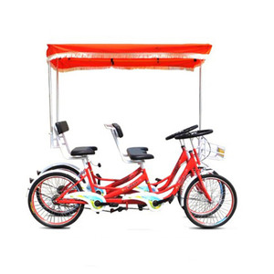 K & J — tricycle à pédales, 4 roues, pour famille, <span class=keywords><strong>cargo</strong></span>, pour 2 personnes, chine - Product Image 5