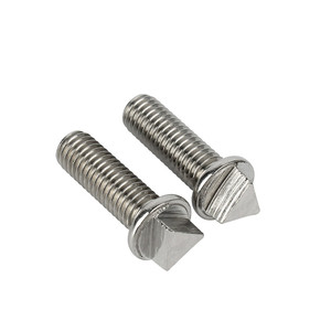 DIN 22424 M6 M8 304 316 Thép Không Gỉ Tam Giác Đầu An Toàn Chống Trộm Bu Lông Tam Giác Máy Vít Trường Hợp Bu Lông - Product Image 6