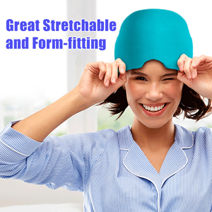 Protège-tête sportif en gel solide, bonnet rafraîchissant pour soulager les migraines, doux et confortable, portable, double usage pour les maux de tête et les douleurs au front - Product Image 4