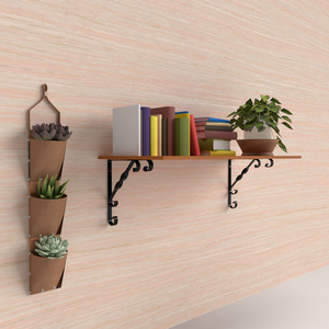 Staffa Decorativa Rinforzata a Forma di Farfalla, Nera, 200x200 cm. - Product Image 5