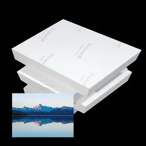 A4 tahan air dapat dicetak sisi ganda putih Inkjet A4 kertas foto mengkilap tinggi