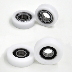 גלגל גלגלת פלסטיק 10 מ "מ 15 מ" מ 20 מ "מ 30 מ" מ 40 מ "מ" מ 30 מ "מ 40 מ" מ - Product Image 2