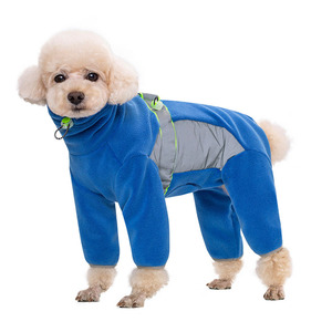 Nouveau luxe automne hiver vêtements pour chiens de compagnie petits chiens moyens bichon ventre complet protéger mâle femelle quatre pattes chien manteau personnaliser - Product Image 5
