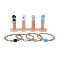 Jeu de croquet en bois Jeu d'extérieur classique pour enfants en famille Mini Golf Set