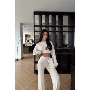 Ensembles pour femmes Lorisy beige, tenue d'équipe élégante - Product Image 3