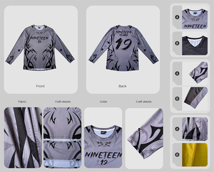Camisetas de Motocross al por Mayor, Camisetas de Manga Larga para Motociclismo, Traje de Motocicleta, <span class=keywords><strong>Conjunto</strong></span> de Jersey para <span class=keywords><strong>MTB</strong></span> Todoterreno - Product Image 5
