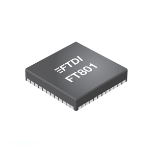 ชิปชิ้นส่วนอิเล็กทรอนิกส์แบบแผ่นสัมผัส48 VFQFN FT801Q-T - Product Image 1