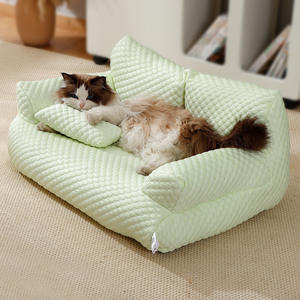 Universal Large Cat Schlafs ofa Rechteckige Form Winter Warm <span class=keywords><strong>Pet</strong></span> Supplies mit abnehmbarer wasch barer Funktion für alle Jahreszeiten - Product Image 1