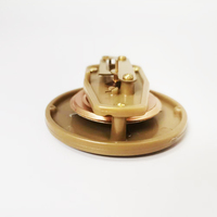 Baromètre à quartz avec design circulaire classique en plastique de 50*23 mm, instrument de prévision météo