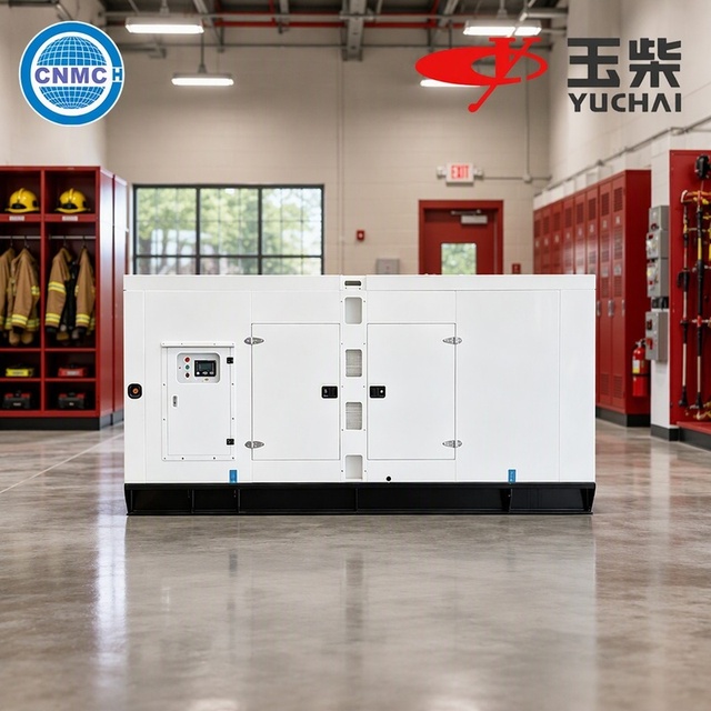 OEM Authorized 200-1000KW Yuchai Engine Super Silent Soundproof Canopy Heavy Industrial Diesel Generator Set